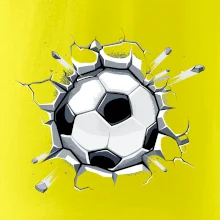 Futbalová lopta v triku