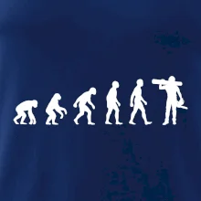 Evolúcia drevorubač - píla a kmeň