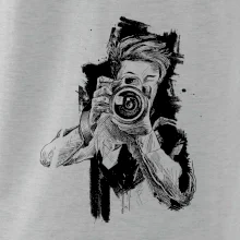 Fotograf kreslený ceruzkou