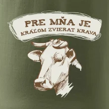 Pre mňa je kráľom zvierat krava