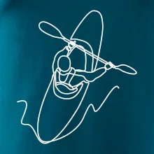 Kajak zhora jedným ťahom