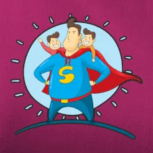 Otec superman - chlapec a chlapec