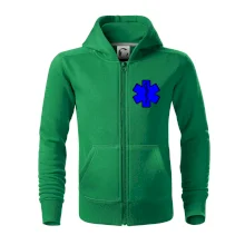 Rescue - Hviezda na prsníku + nápis na chrbte Rescue - Hviezda na prsníku + nápis na chrbte