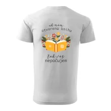 Ak mám otvorenú knihu, tak vás nepočujem Ak mám otvorenú knihu, tak vás nepočujem