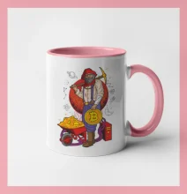 Baník ťaží Bitcoiny