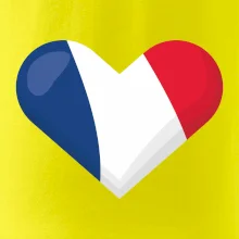 Francúzska vlajka srdca
