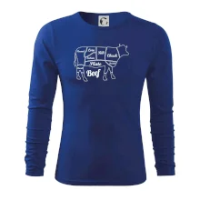 Krava nákres rozrezanie Anglicky