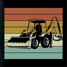 Vintage traktorbager