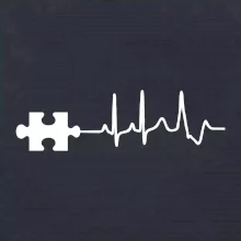 EKG puzzle rozpojené