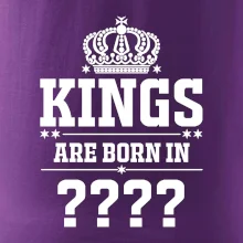 Kings are born in   (Vlastný mesiac narodenia)