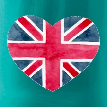 Britské srdce maľované