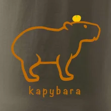 Kapybara hnedý obrys (Moňas) Kapybara hnedý obrys (Moňas)