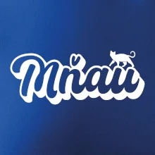 Mňau nápis Mňau nápis