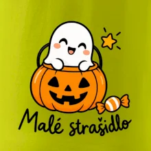 Malé strašidlo - duch v tekvicovom vedierku