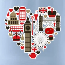 Britské srdce - objekty