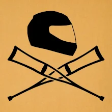 Cestná helma / barle