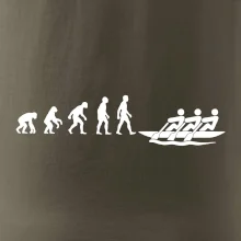 Evolúcia veslovanie 3 ľudia