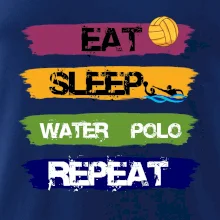 Eat sleep watter polo farebné