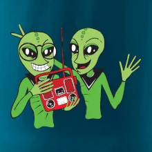 Ufo a rádio (Pecka design)