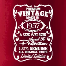 Vintage Etiketa - 1957