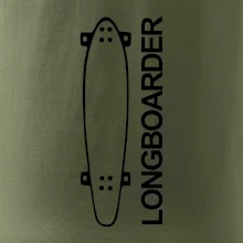 Longboard na výšku Longboard na výšku