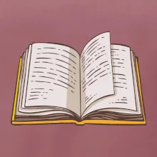 Kniha farebná otvorená