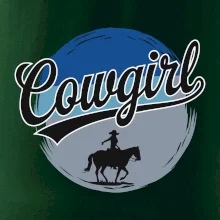 Cowgirl modrý pruh