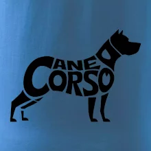 Cane corso nápis v tele