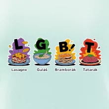 LGBT - Lasagne, Guláš, Bramborák, Tatarák