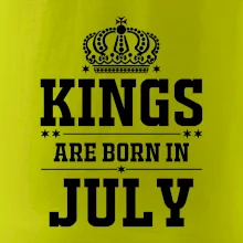 Kings are born in July