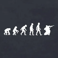 Evolúcia vojaka - sniper Evolúcia vojaka - sniper