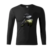 Sýkorka koňadra čierna fotka Sýkorka koňadra čierna fotka