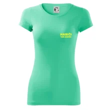 Hasiči - žltý nápis - váš názov zboru