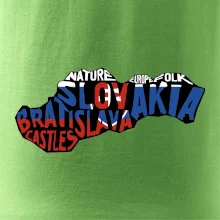 Mapy - názvy miest - Slovensko