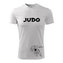 Judo nápis + postavy