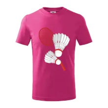 Bedminton - pálka a košík