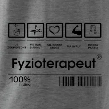 Čiarový kód fyzioterapeut