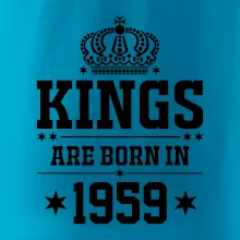 Kings are born in 1959
