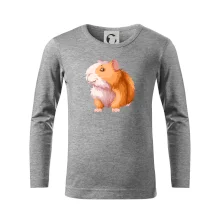 Morča - kreslené, bielo oranžové