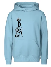 Husľový kľúč gitara