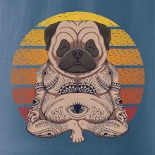 Yoga meditace - pug