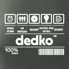Čiarový kód - dedko