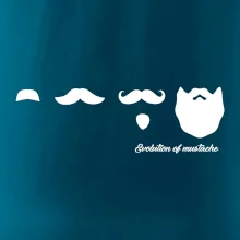 Evolution mustache Evolution mustache