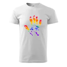 LGBT hand print