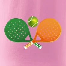 Padel - farebné rakety