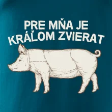Pre mňa je kráľom zvierat prasa