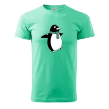 Tučniak so zeleným šálom Tučniak so zeleným šálom