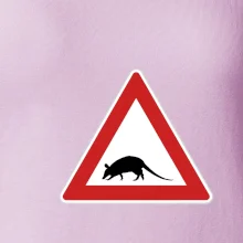 Dopravná značka - krysa