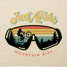 Just ride mountain bike