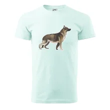 Nemecký ovčiak - hnedý kreslený